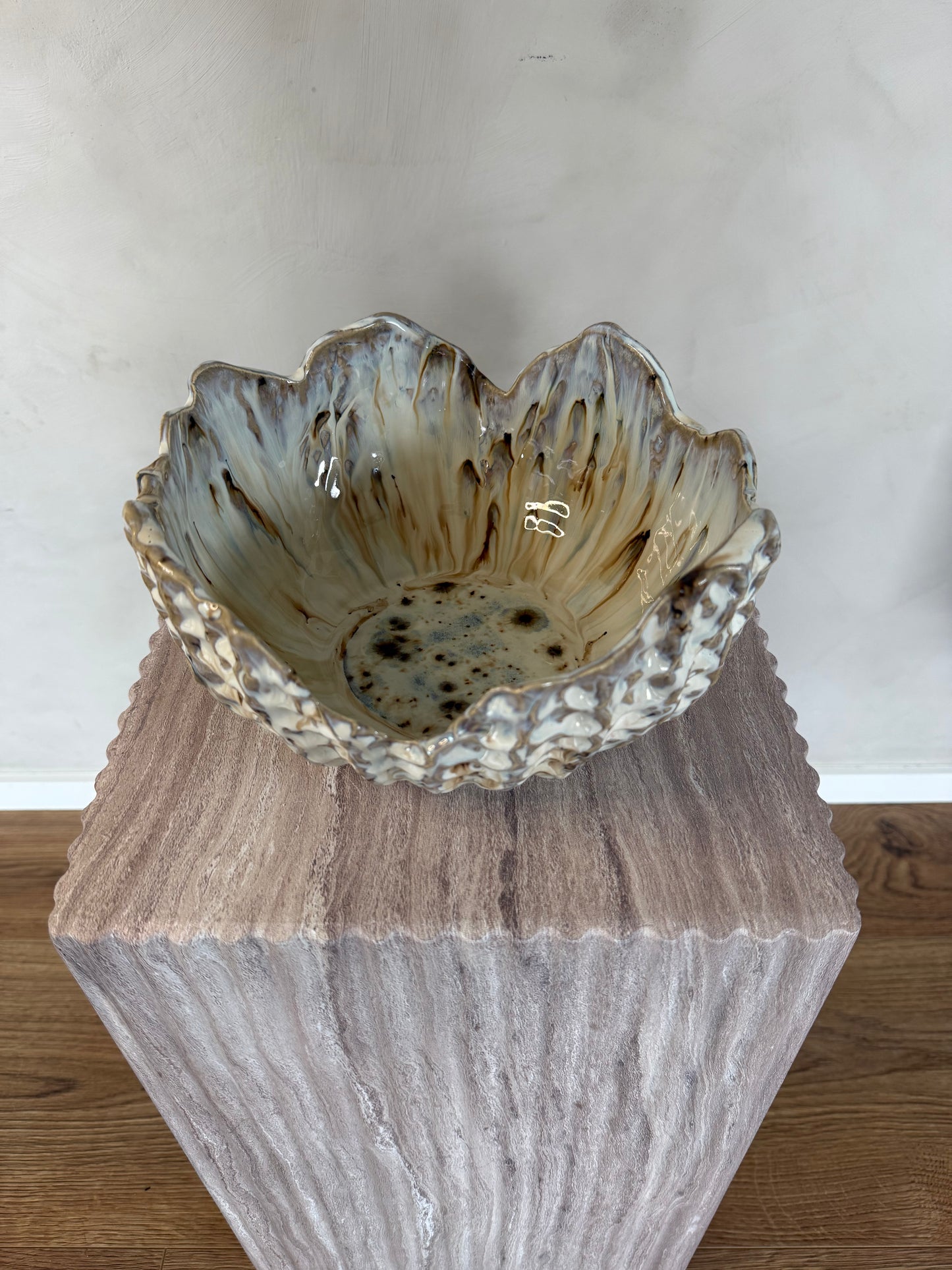 Østersskål høj ø 23 cm - 040