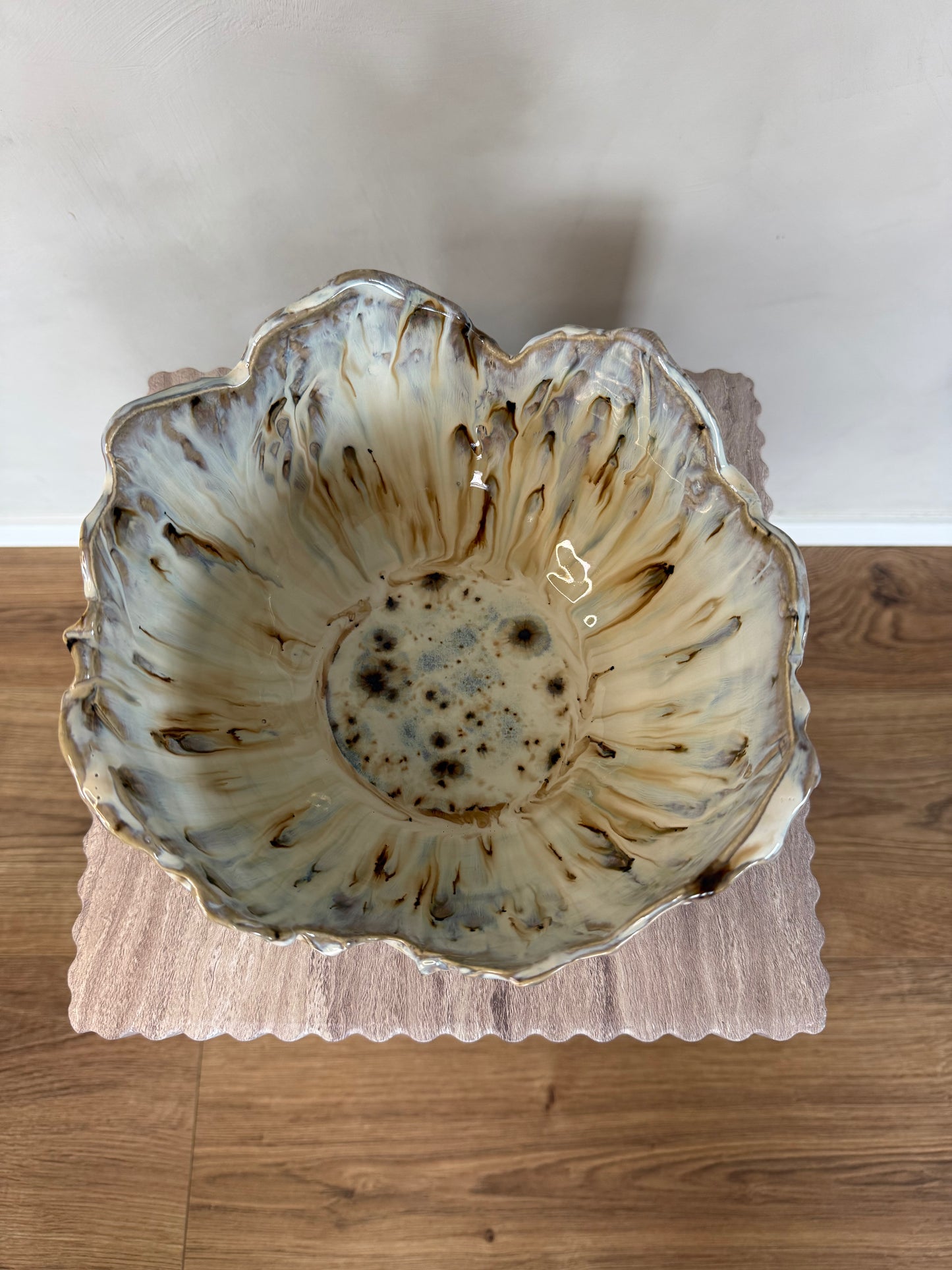 Østersskål høj ø 23 cm - 040