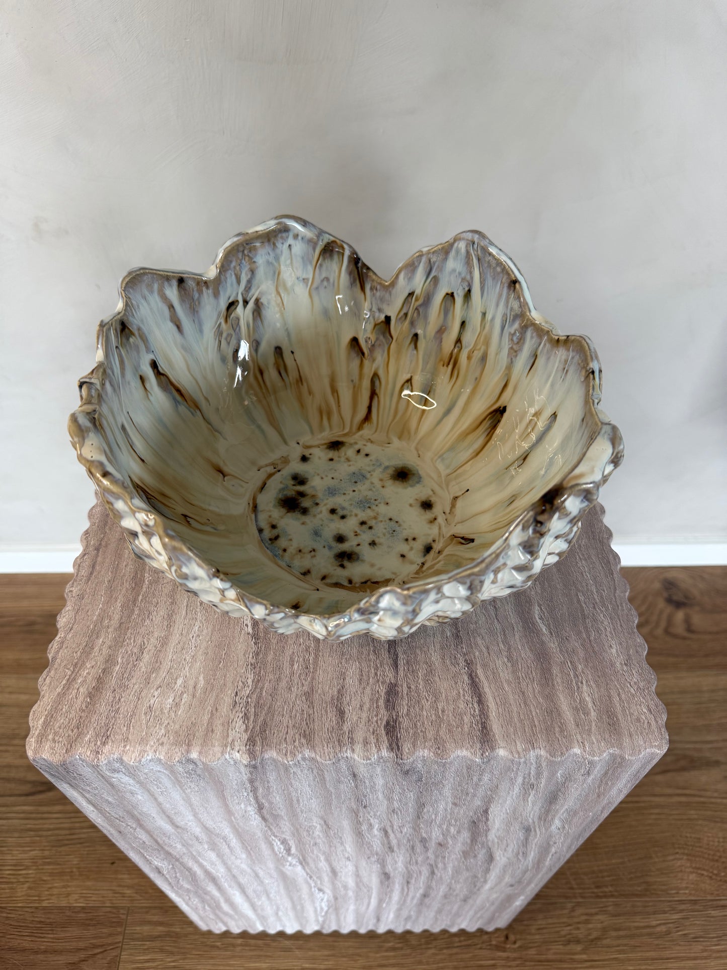 Østersskål høj ø 23 cm - 040